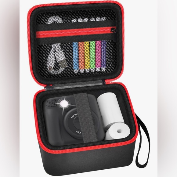 Black and Red Camera Case - Picture 2 of 7